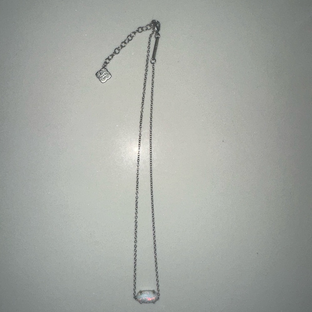 Kendra Scott Necklace with Opal Gemstone
